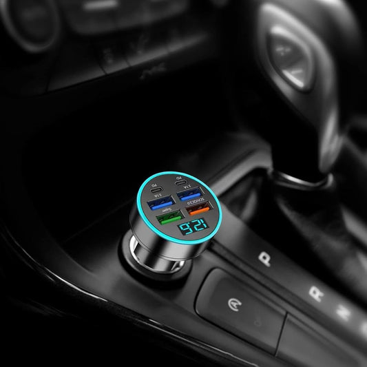 SoulPiks Super Fast 6-in-1 Car Charger