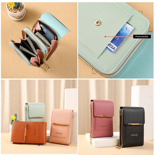 👜 Crossbody Zipper Bags For Women (Anti-Theft Double Layer Leather Bag)