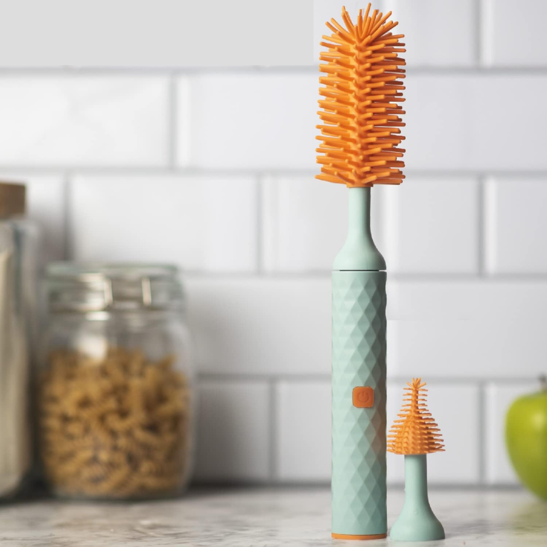 SoulPiks Electric Spin Scrubber – Cordless 360° Cleaning Brush with Powerful Motor & Multiple Heads