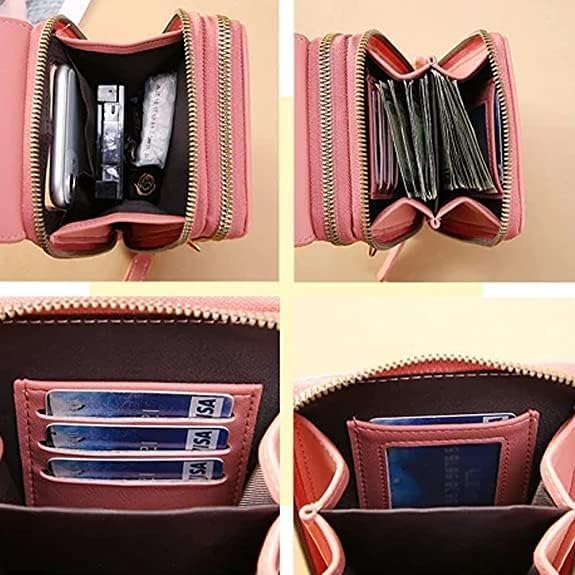👜 Crossbody Zipper Bags For Women (Anti-Theft Double Layer Leather Bag)