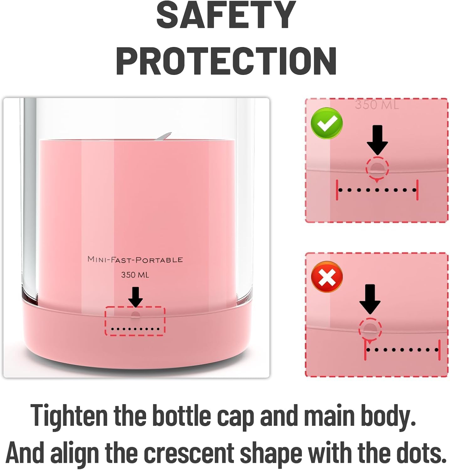 SoulPiks Portable Juicer – Rechargeable Mini Blender for Smoothies & Shakes (320 ml)