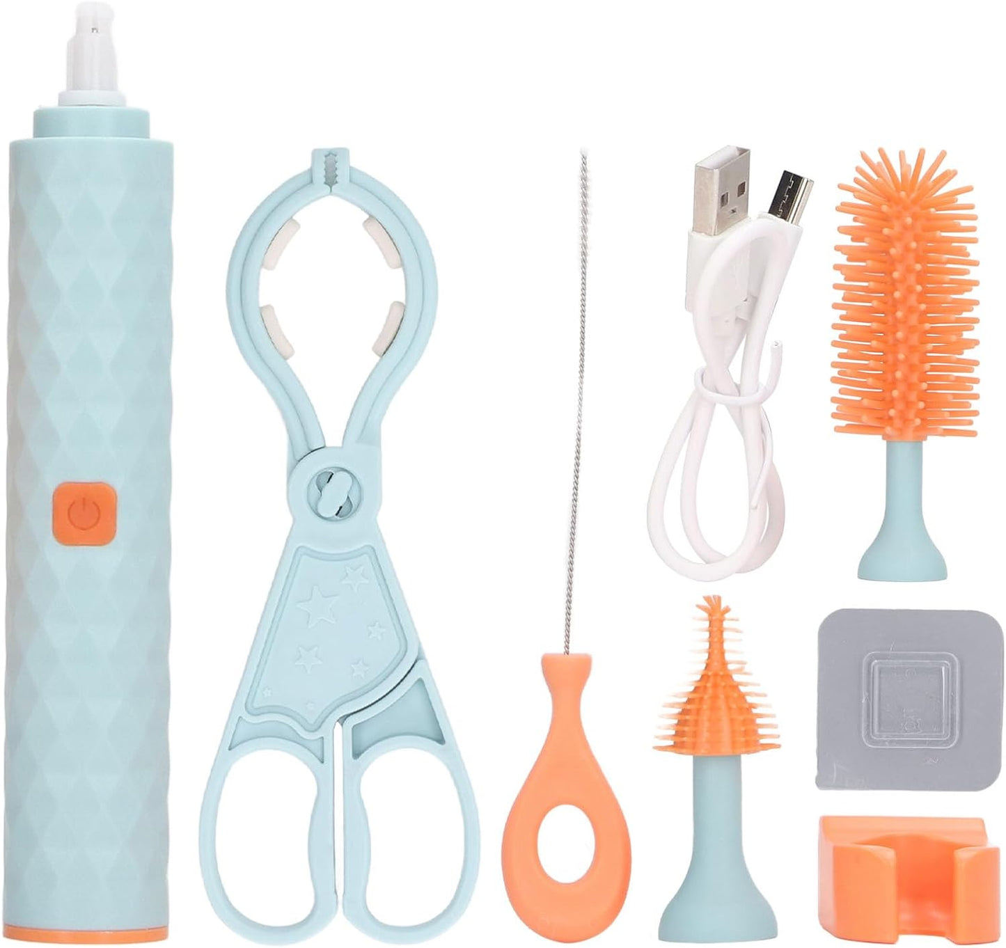 SoulPiks Electric Spin Scrubber – Cordless 360° Cleaning Brush with Powerful Motor & Multiple Heads