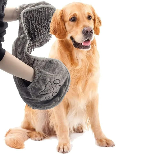 Microfiber Pet Towels for Drying Pets (Dogs, Cats, all furry pets)