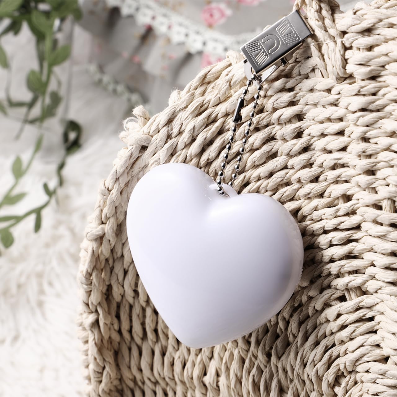 SoulPiks Heart Shaped Glowing Purse Keychain