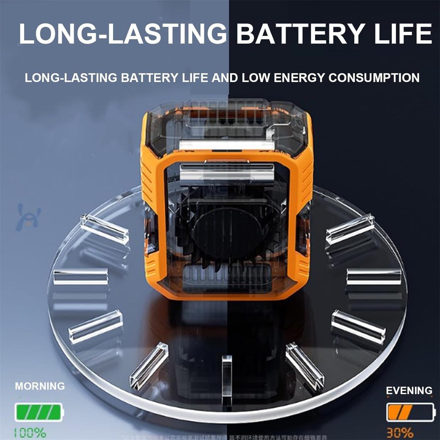 SoulPiks 2-in-1 Rechargeable Flashlight & Waist Fan – Wearable Breeze, Reliable Light