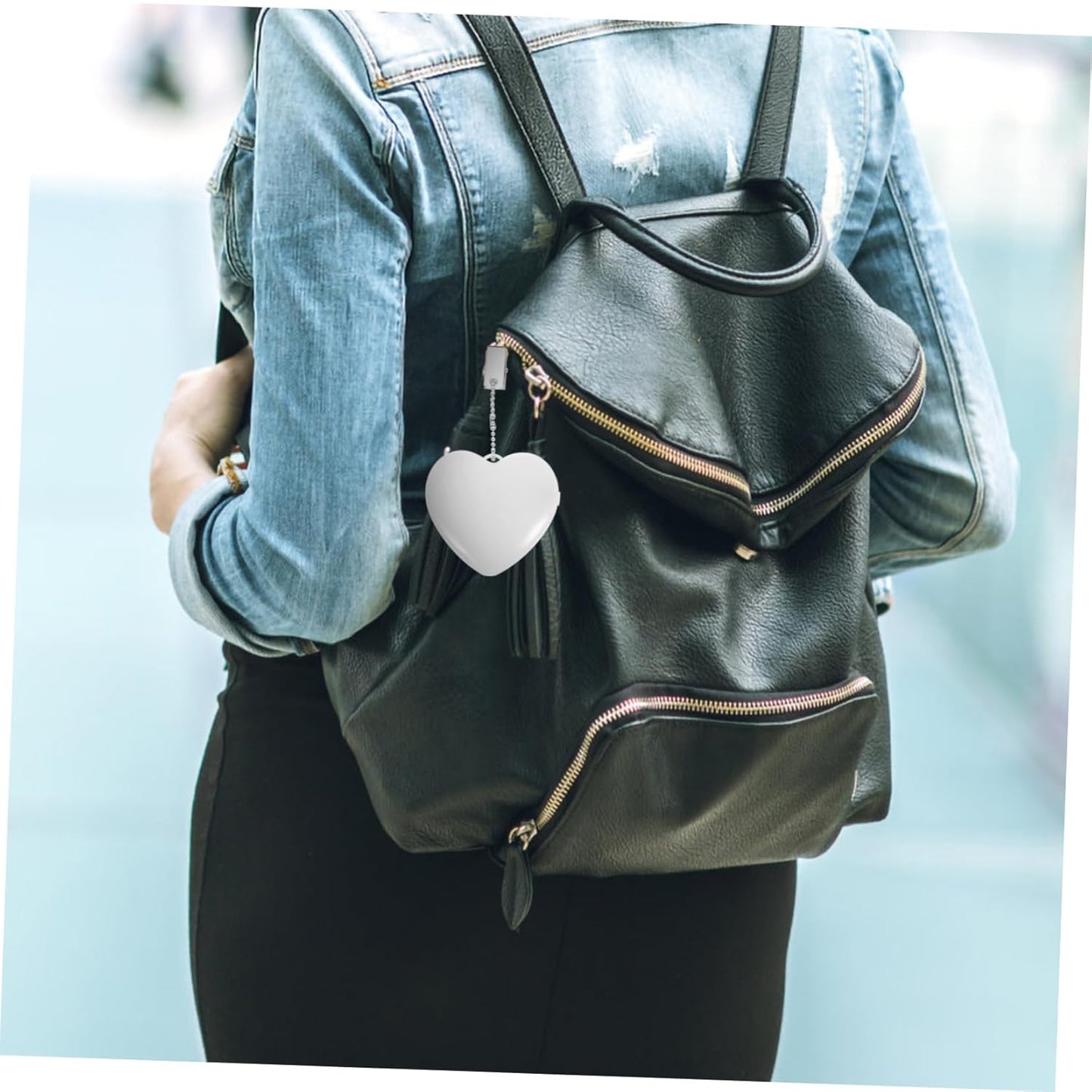 SoulPiks Heart Shaped Glowing Purse Keychain