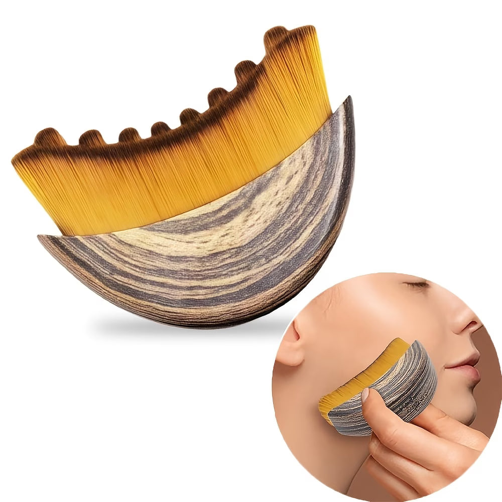 Lymphatic Contour Face Brush for Sinuses & Massager for Chin & Jawline