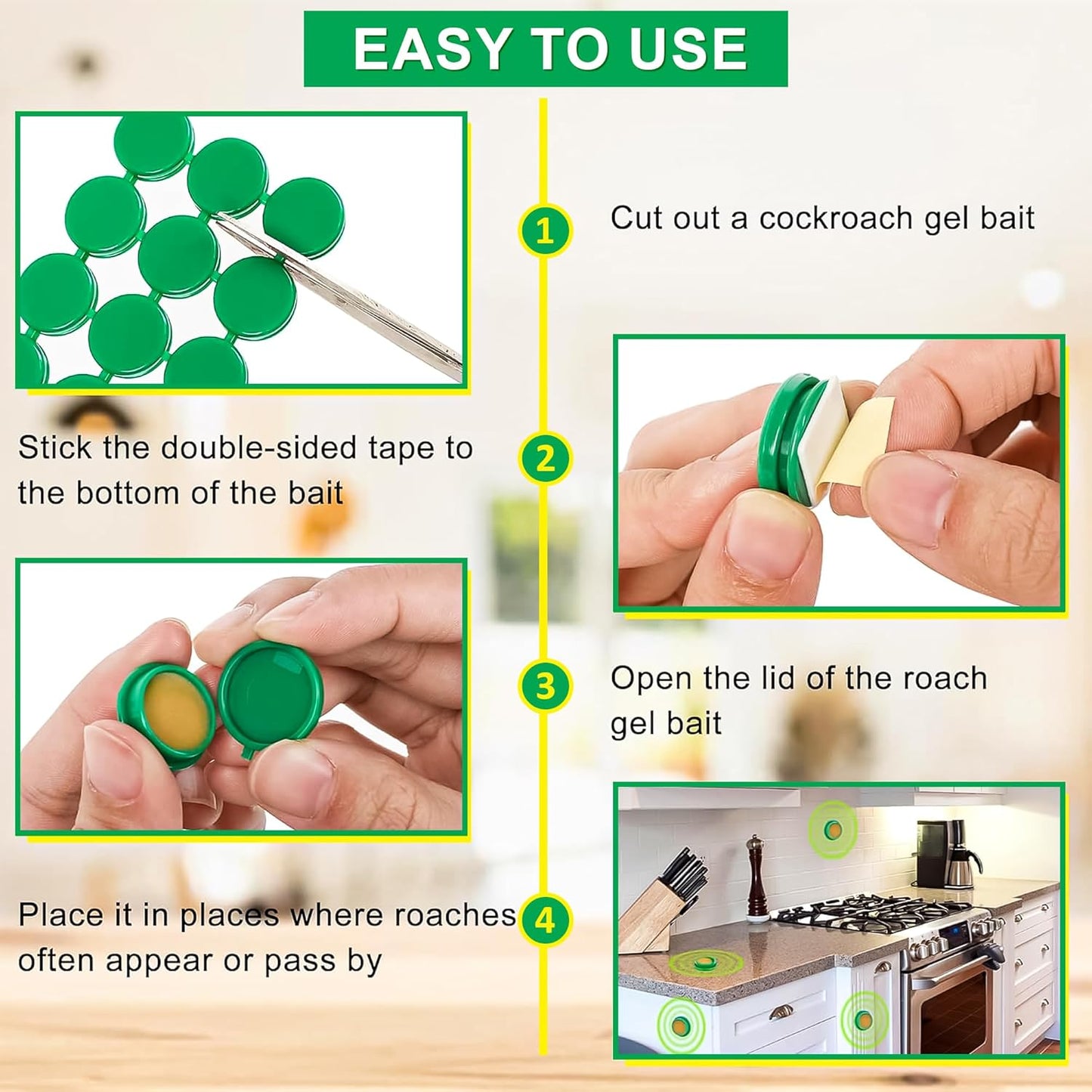 SoulPiks Cockroach Killer Gel (Pack of 12)