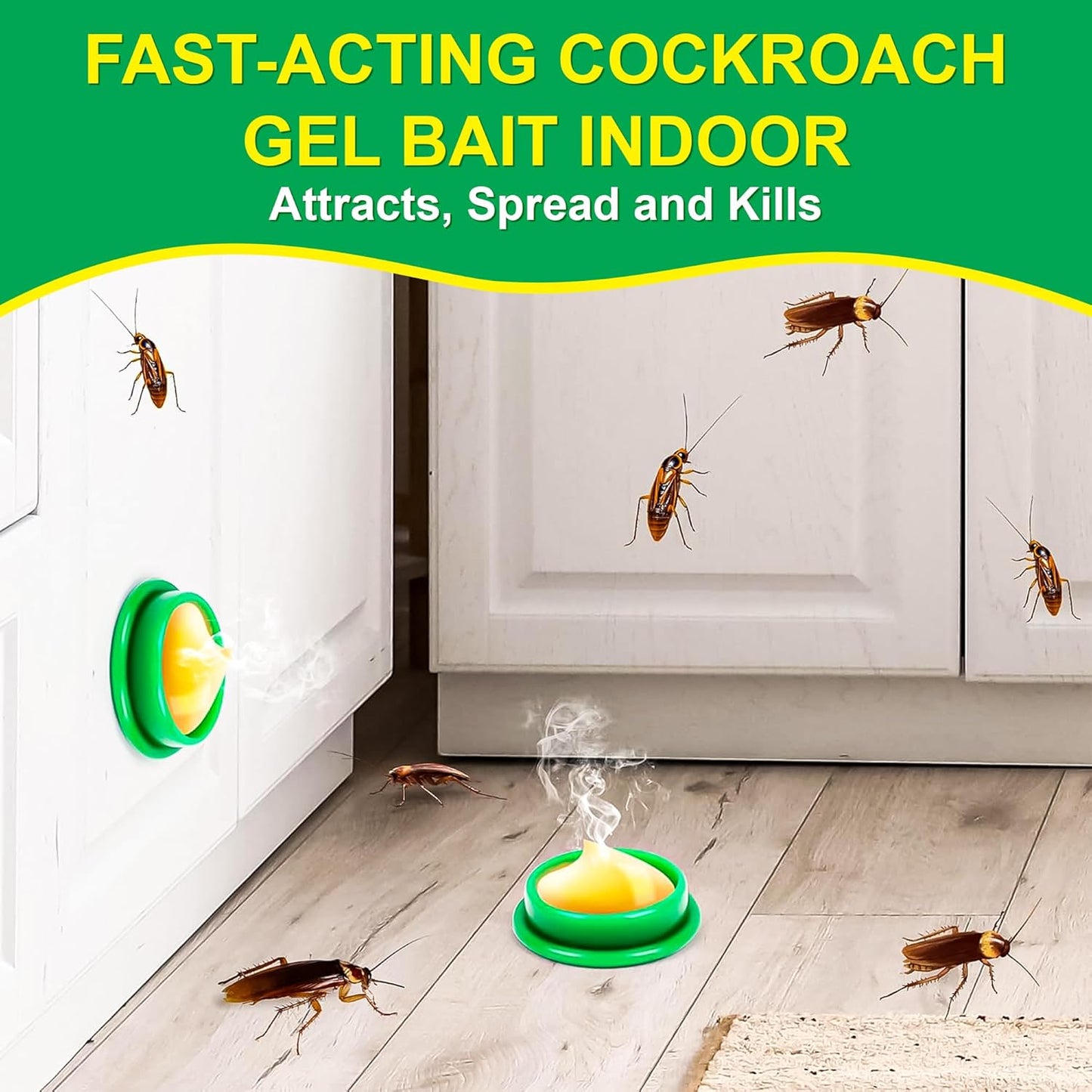 SoulPiks Cockroach Killer Gel (Pack of 12)