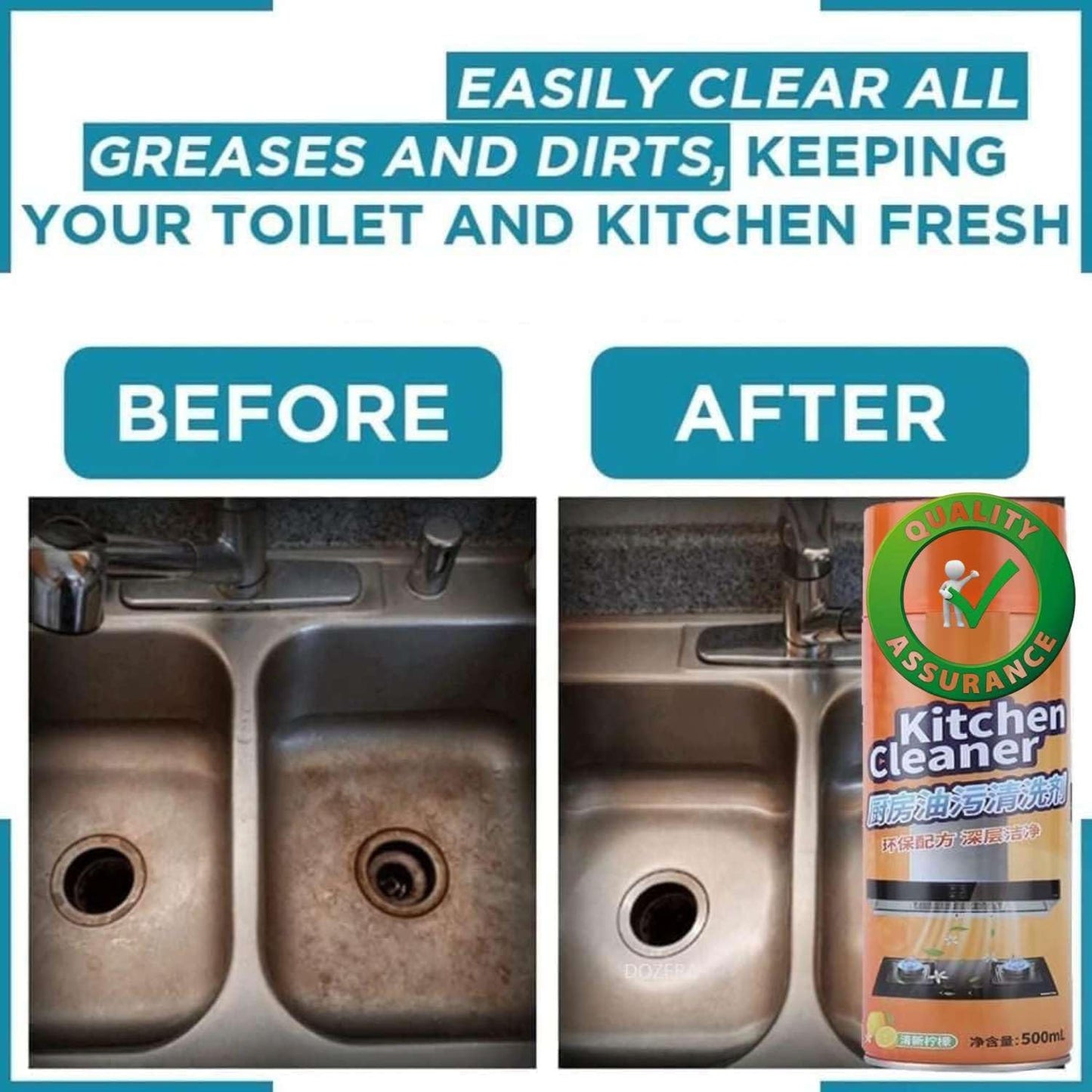 SoulPiks Kitchen Cleaning Spray