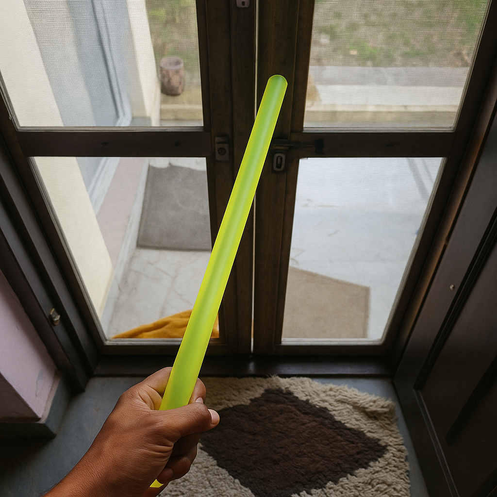 SoulPiks Self Defence Nylon Rubber Stick (55cm / 1.8 feet in length)