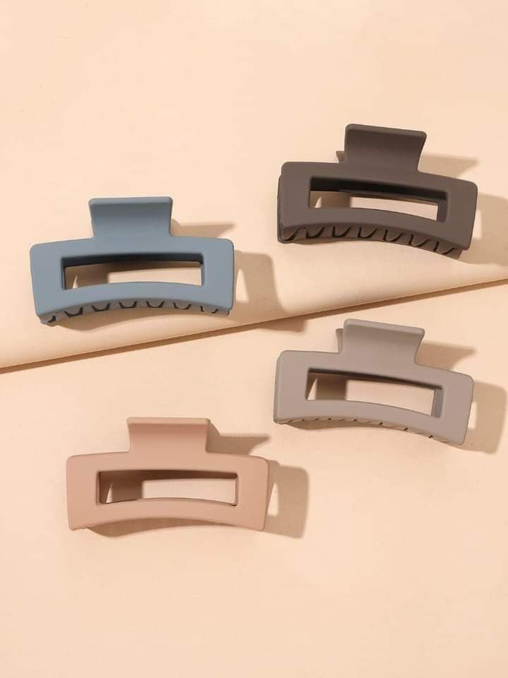 SoulPiks Flexible Silicone Claw Clips for Women