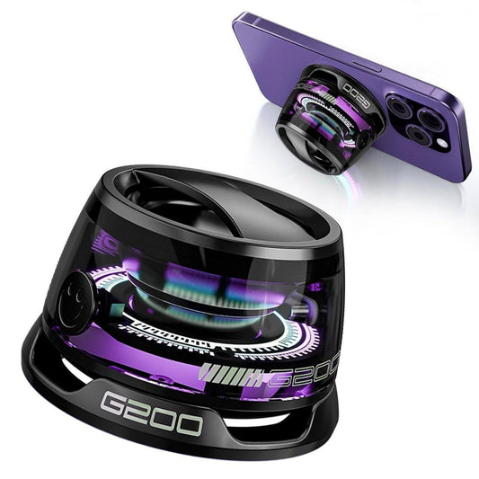 Portable Mini Magnetic Bluetooth Speaker (G200) with RGB Light